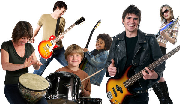 students rockin'